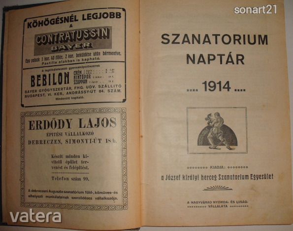 SZANATÓRIUMI NAPTÁR 1914