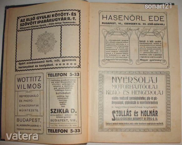 SZANATÓRIUMI NAPTÁR 1914