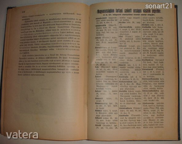 SZANATÓRIUMI NAPTÁR 1914