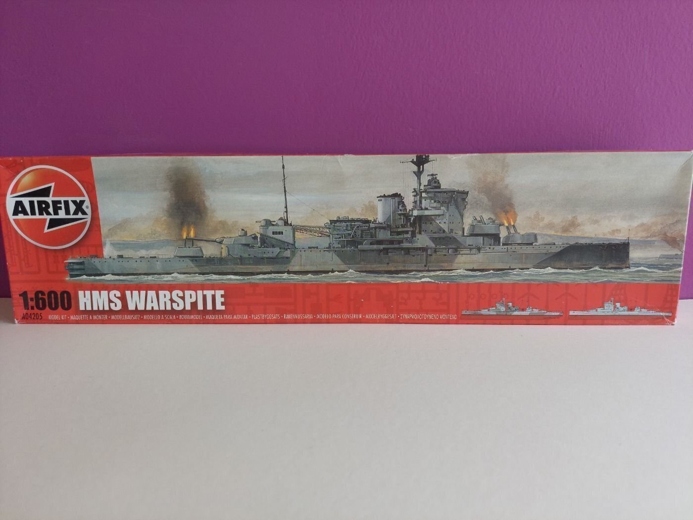 AIRFIX 1:600 HMS  WARSPITE