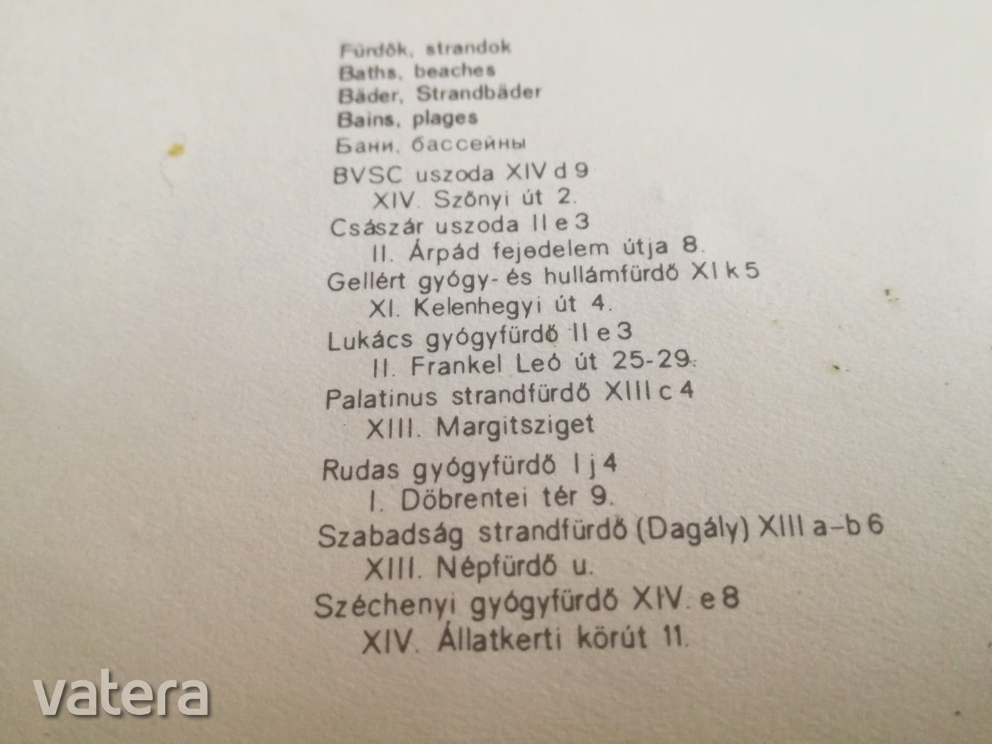 MALÉV térkép
