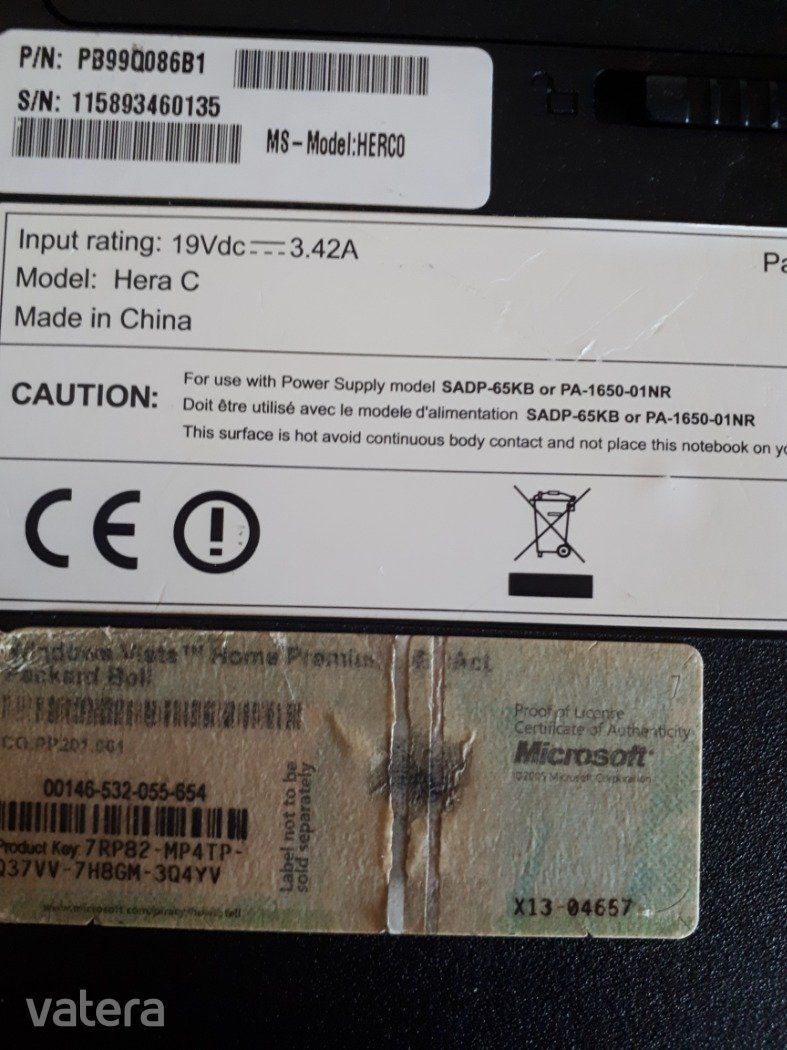 Packard Bell Hera C,MH35