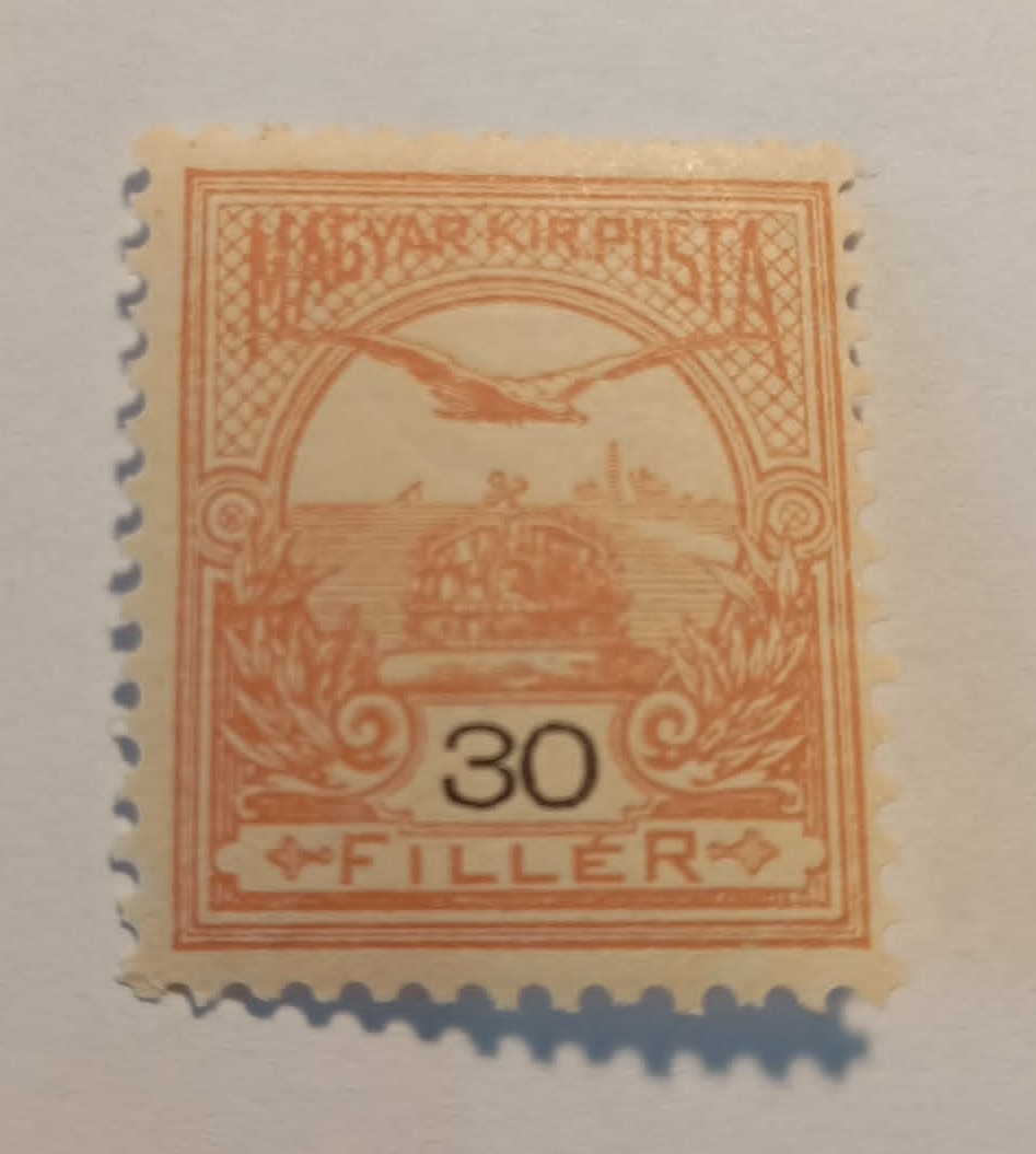 Magyarország 1900 Turul 30 F * falcos D