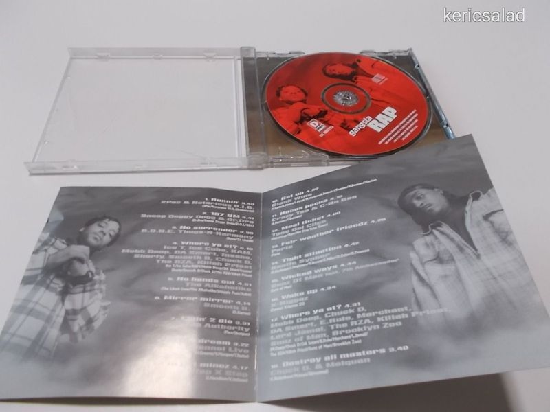 Gangsta rap cd 1999