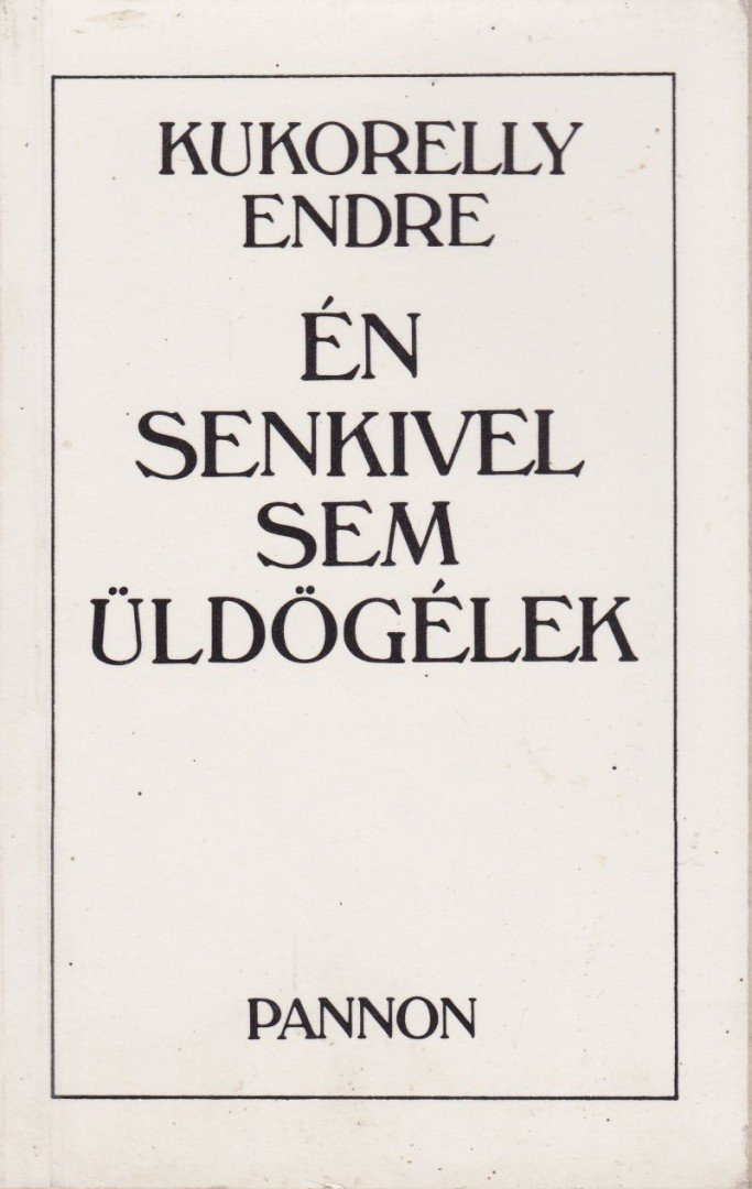 Én senkivel sem üldögélek