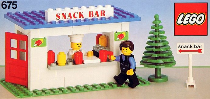 675 lego Snack bar