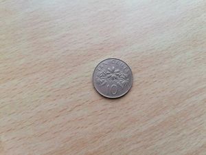 Szingapúr 10 Cents 1986