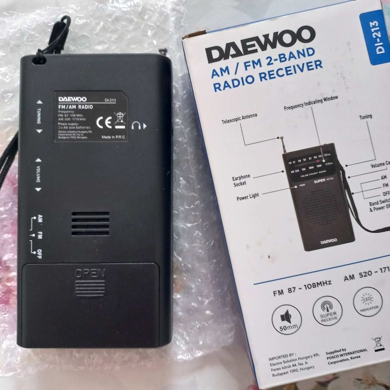 DAEWOO zsebradio