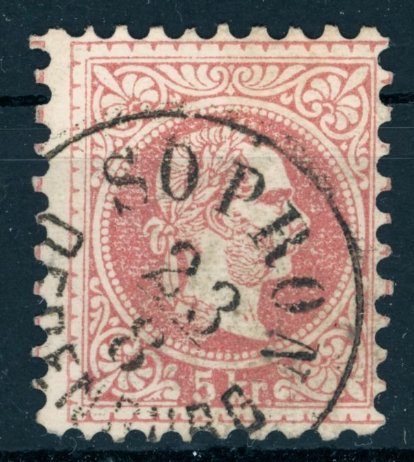 1867 krajcáros SOPRON / OEDENBURG bélyegzés Gudlin E2.37 / 70 pont (e54)