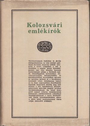 Kolozsvári emlékírók