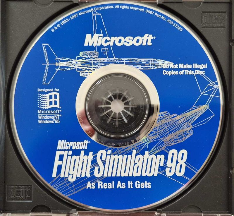 Microsoft Flight Simulator 98 CD