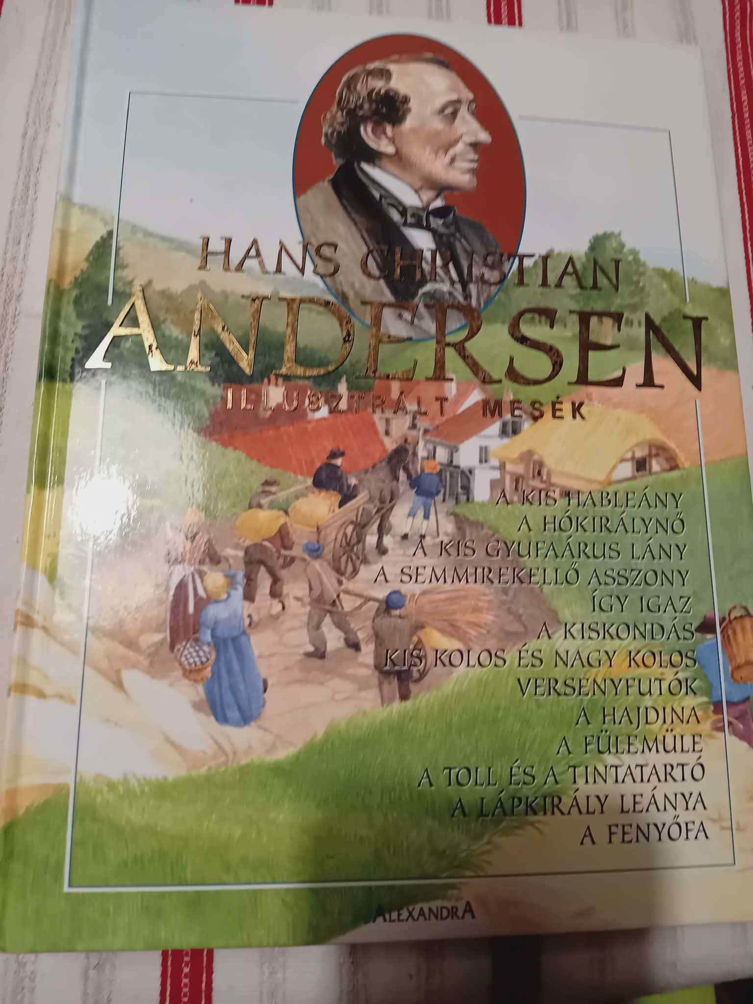 Illusztrált Andersen mesék könyve