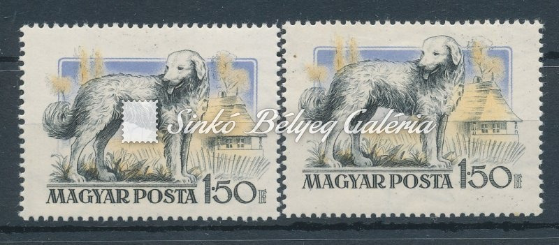 1956. Magyarországi Kutyafajták (I.) 1,50Ft