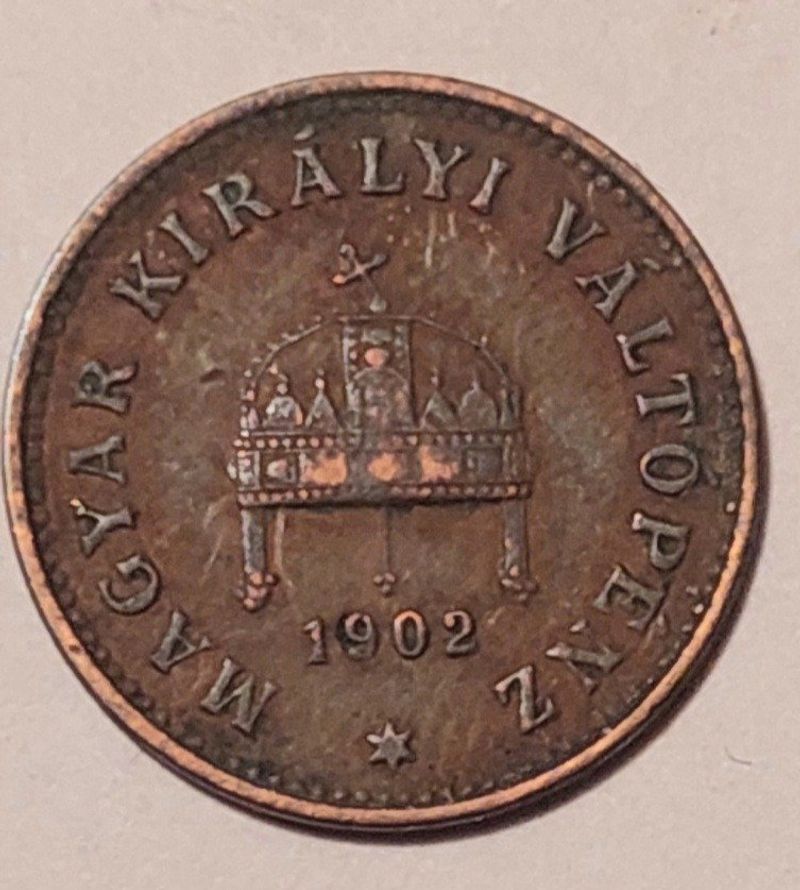 1 Fillér 1902 KB.
