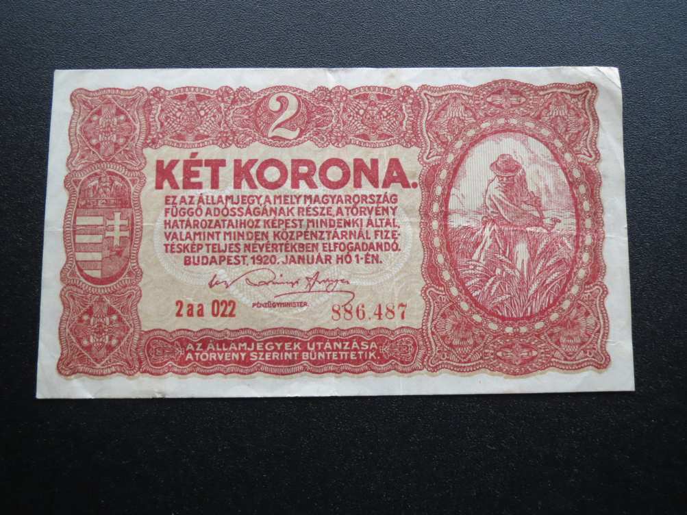 2 korona 1920 VF