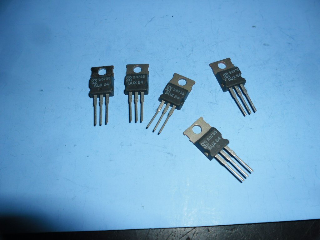 BUX 84   tranzisztor,  5 db. egyben