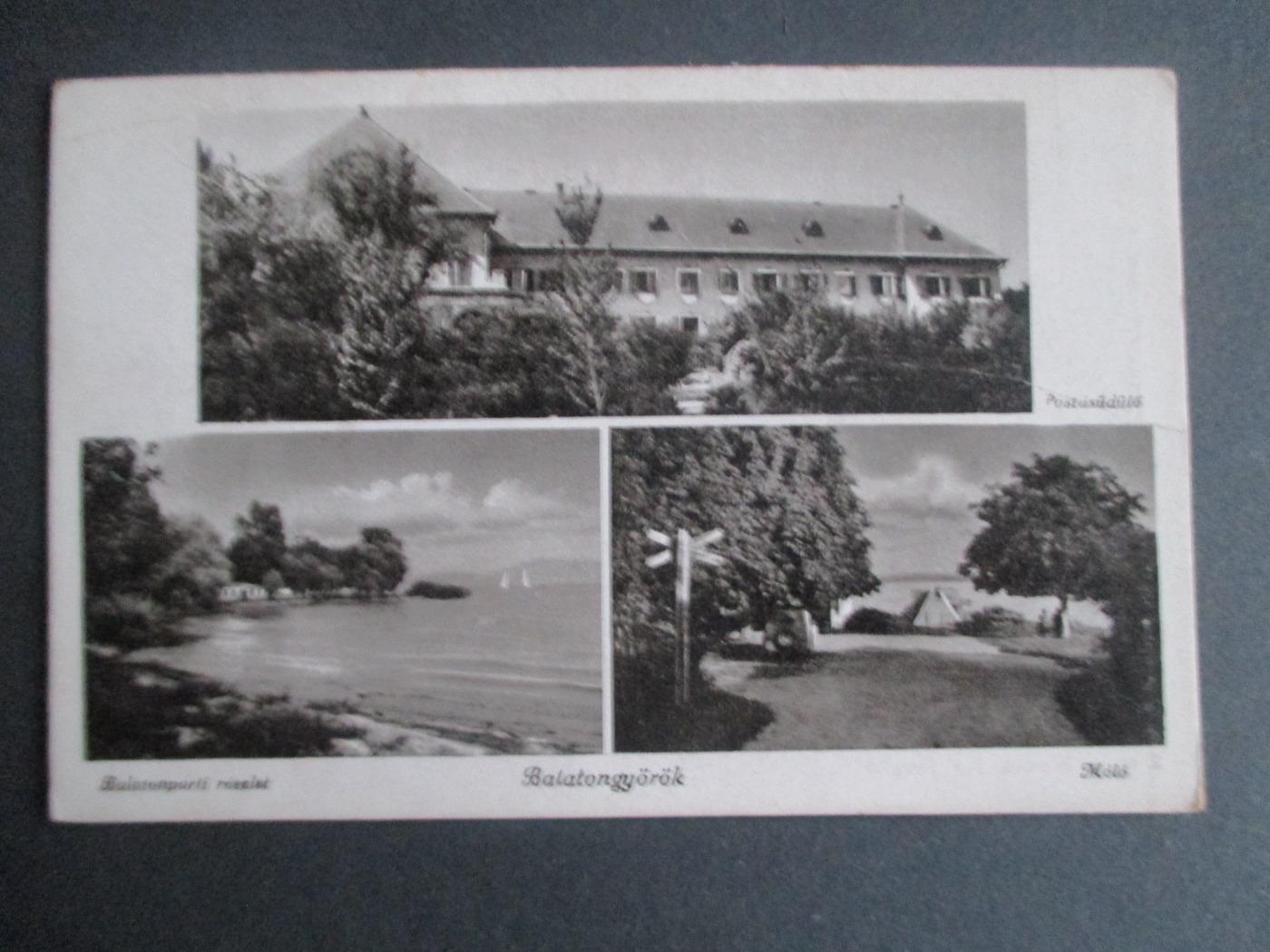 Balatongyörök, Postás Üdülő, Moló
