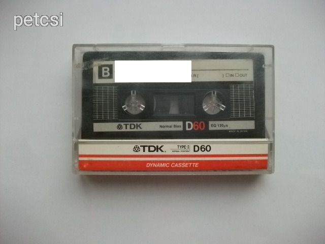 Tdk D 60 kazetta 4.
