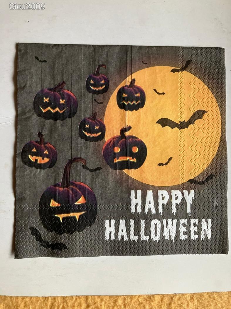 szalvéta, halloween