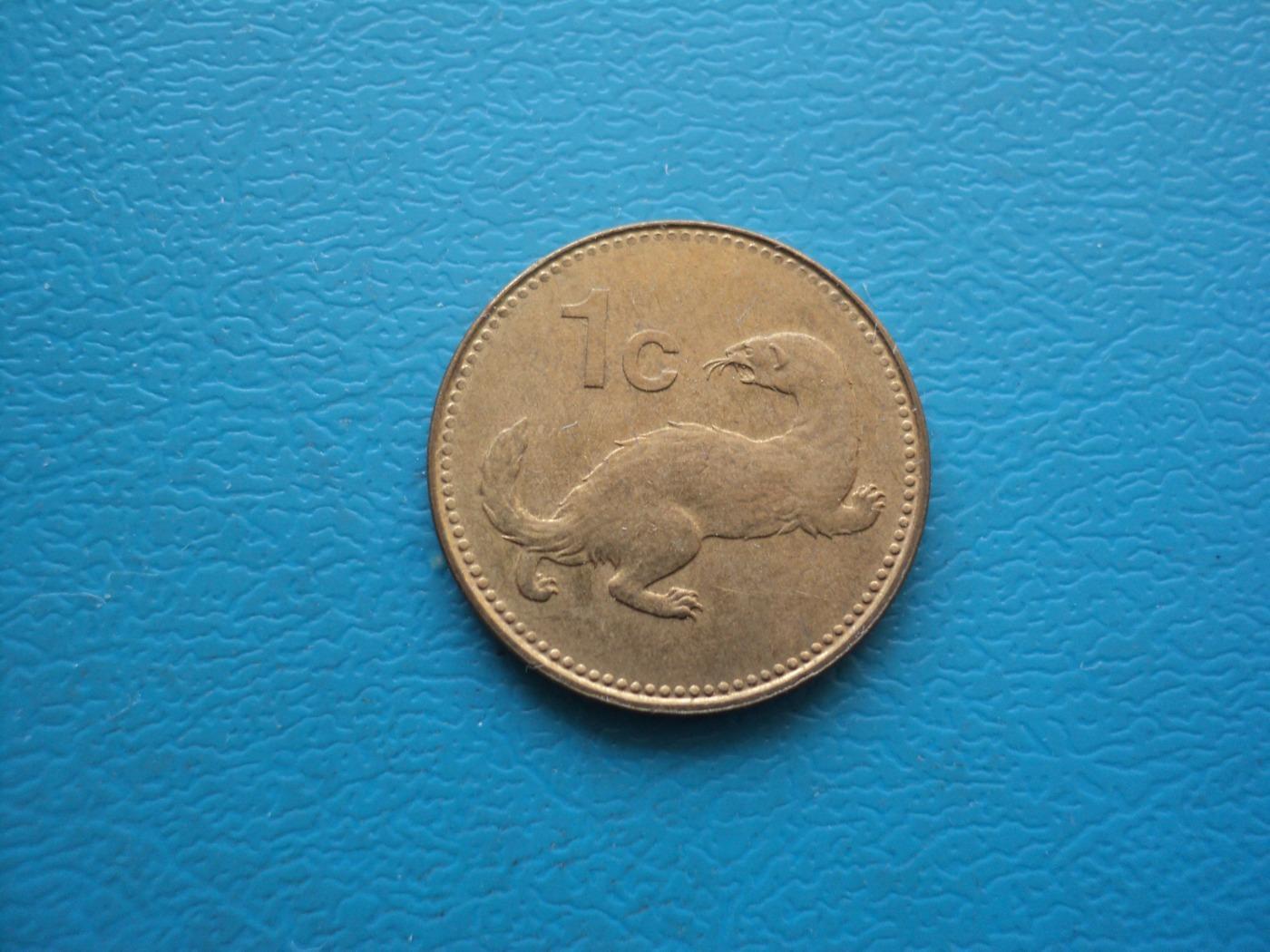Málta, 1.- Cent, 1991.