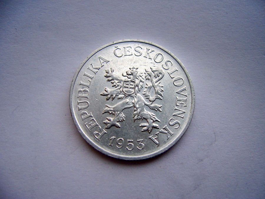 Csehszlovákia 10 Halér 1953