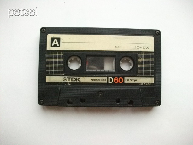 Tdk D 60 kazetta 15.