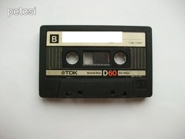 Tdk D 60 kazetta 15.