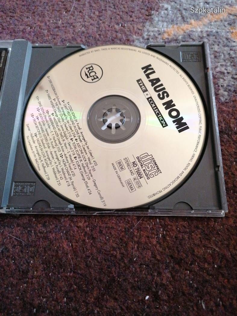 CD - KLAUS NOMI - The collection
