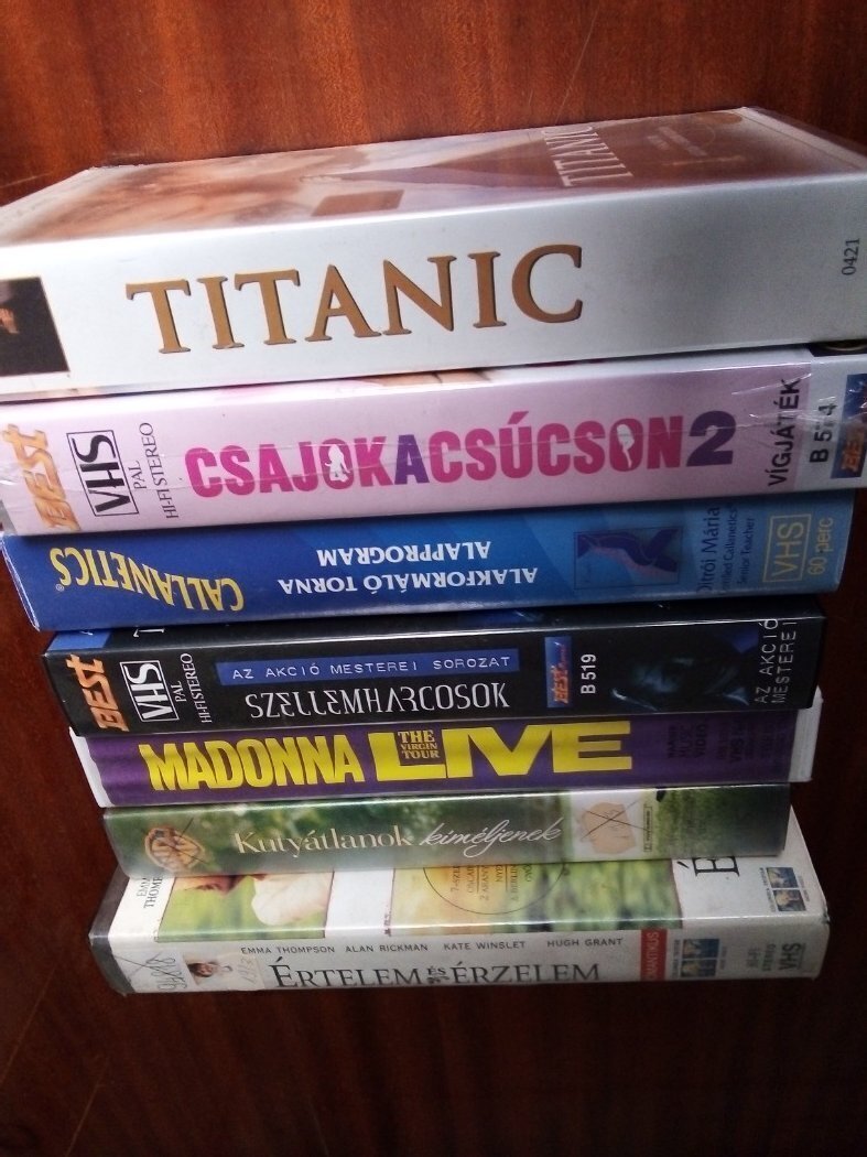 VHS kazetták eladók - VHS - árak, akciók, vásárlás olcsón - Vatera.hu