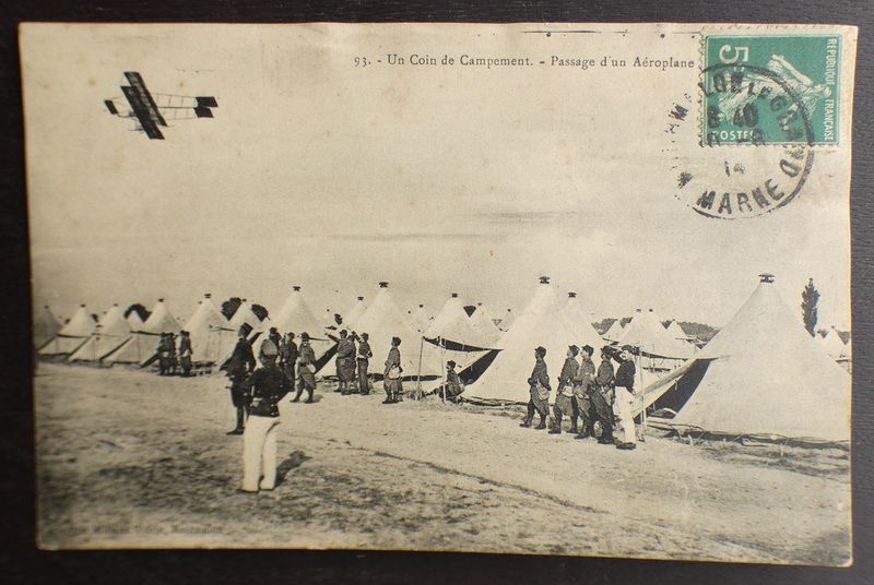 Francia Katonai tábor repülőgéppel