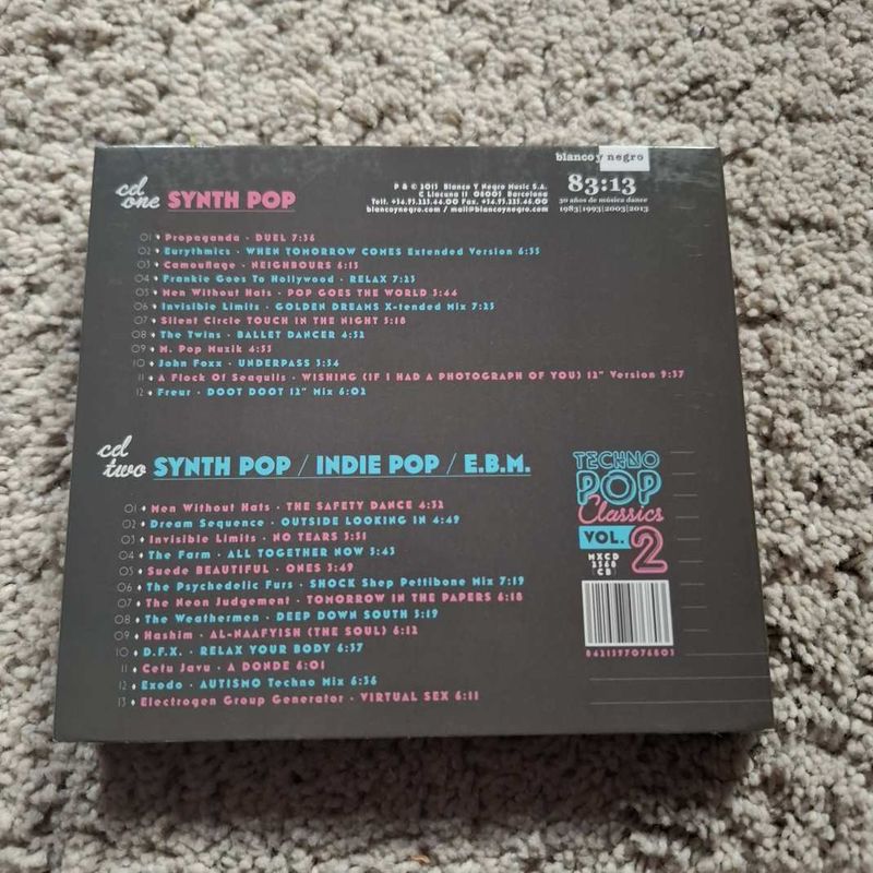 TECHNO POP CLASSICS VOL.2 2CD