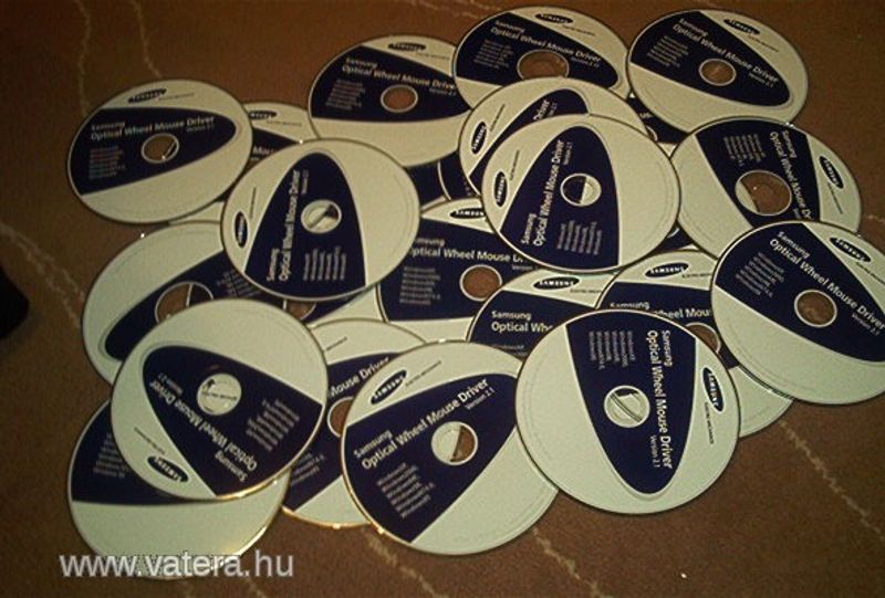 Szoftver program Samsung Optical Wheel Mouse driver CD több db
