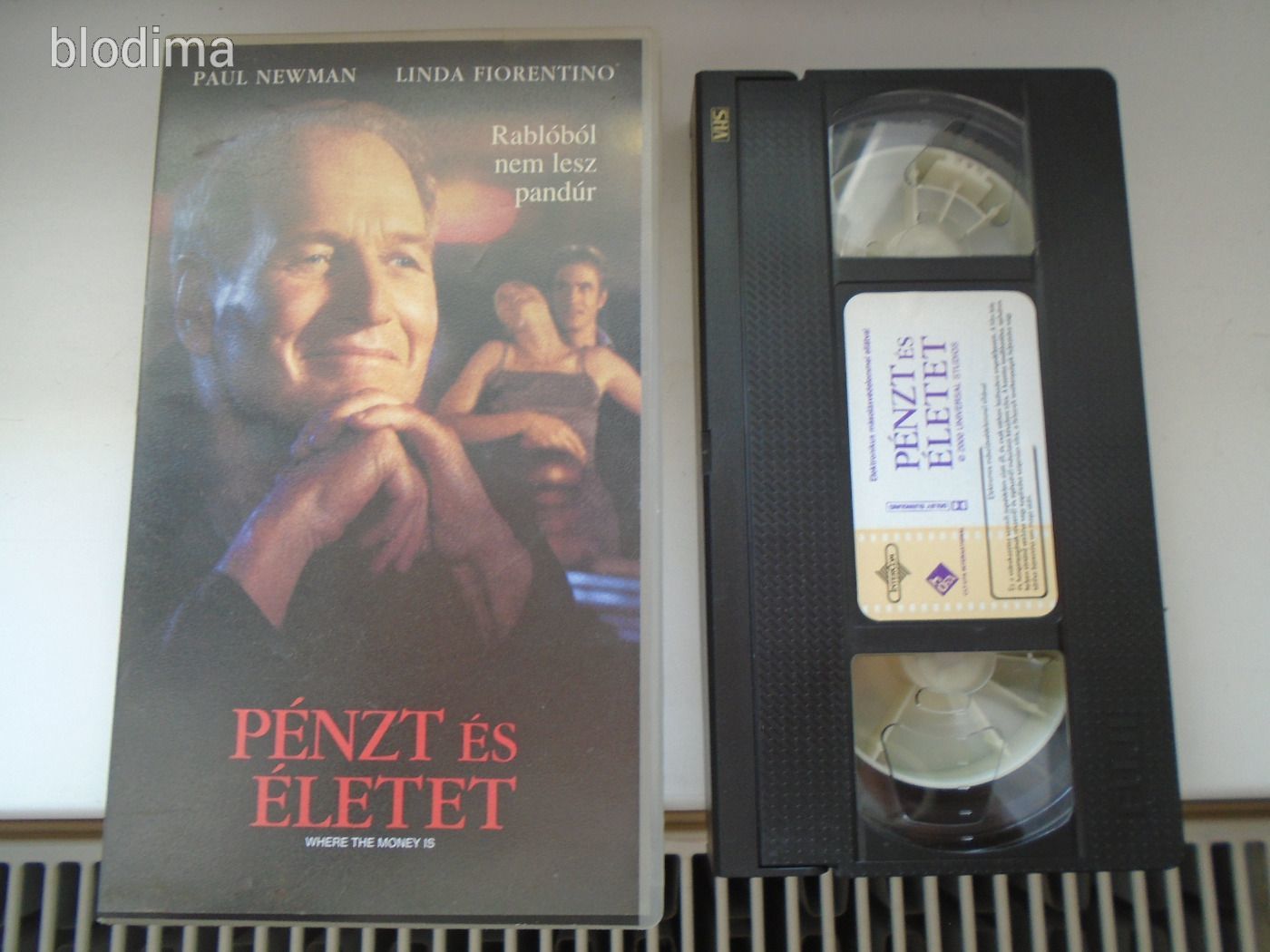 VHS PÉNZT ÉS ÉLETET PAUL NEWMAN