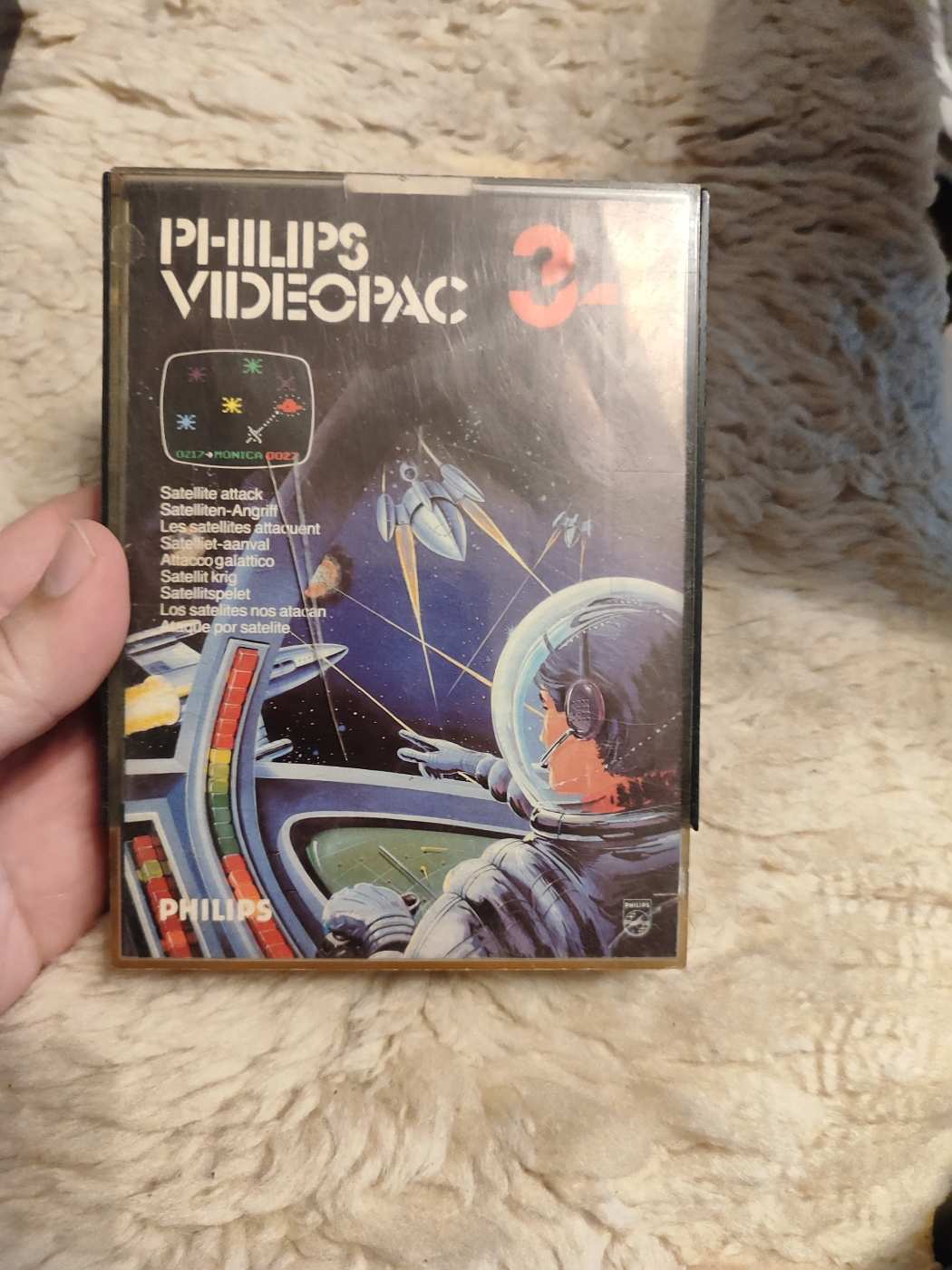 Philips videopac játék kazetta, 34