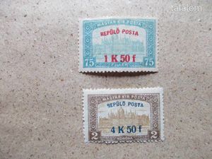 1918. Repülő posta* falcos
