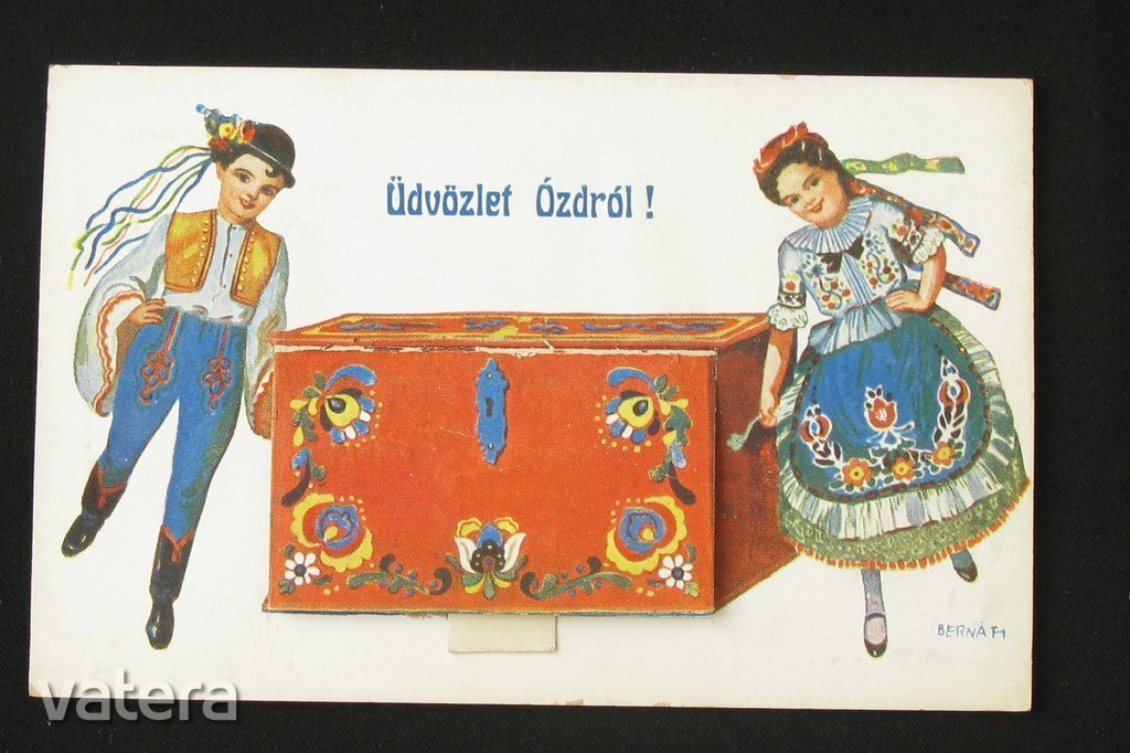 Ózd, részletek - leporello