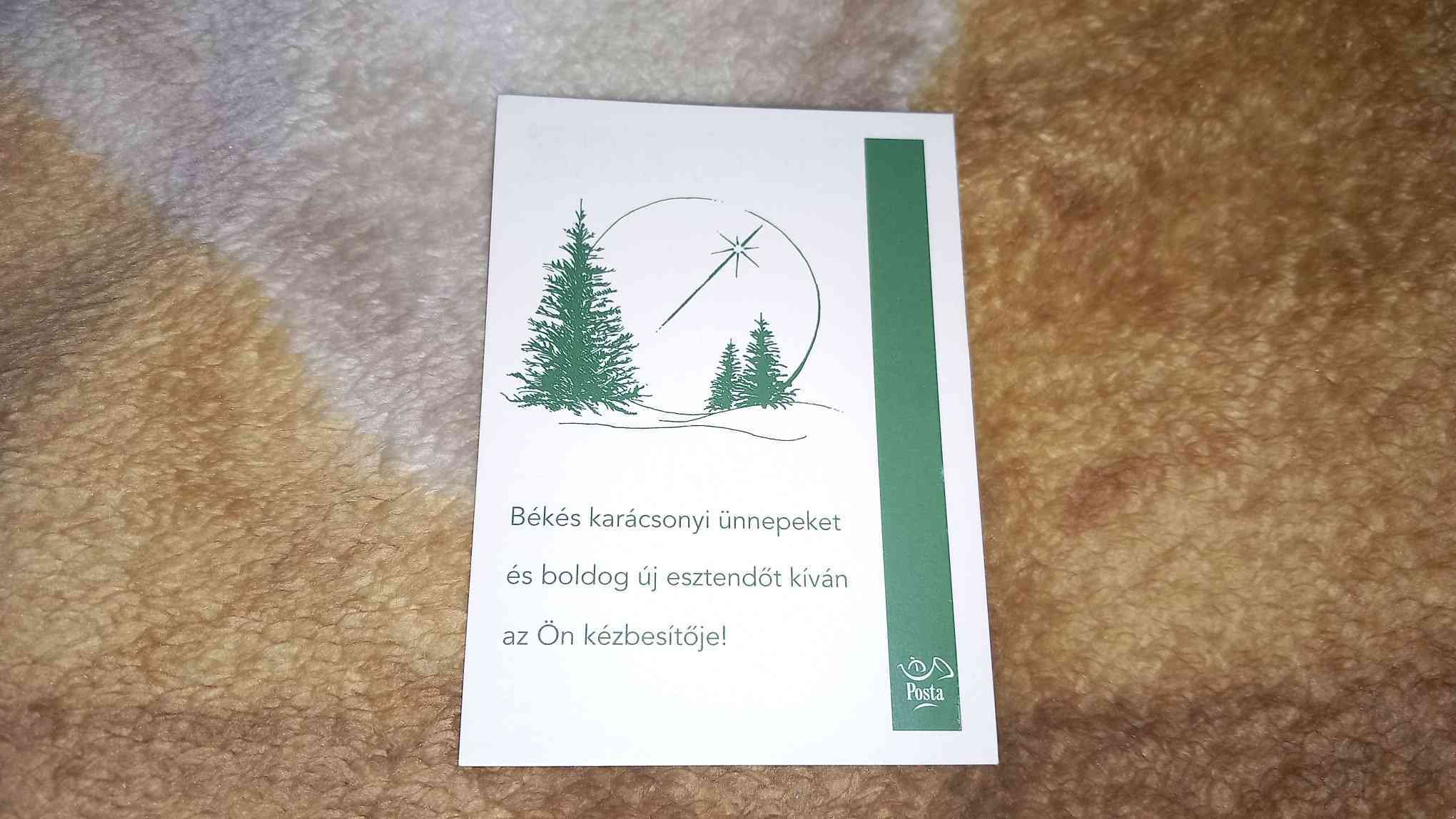 1998 - Magyar Posta (v) kártyanaptár