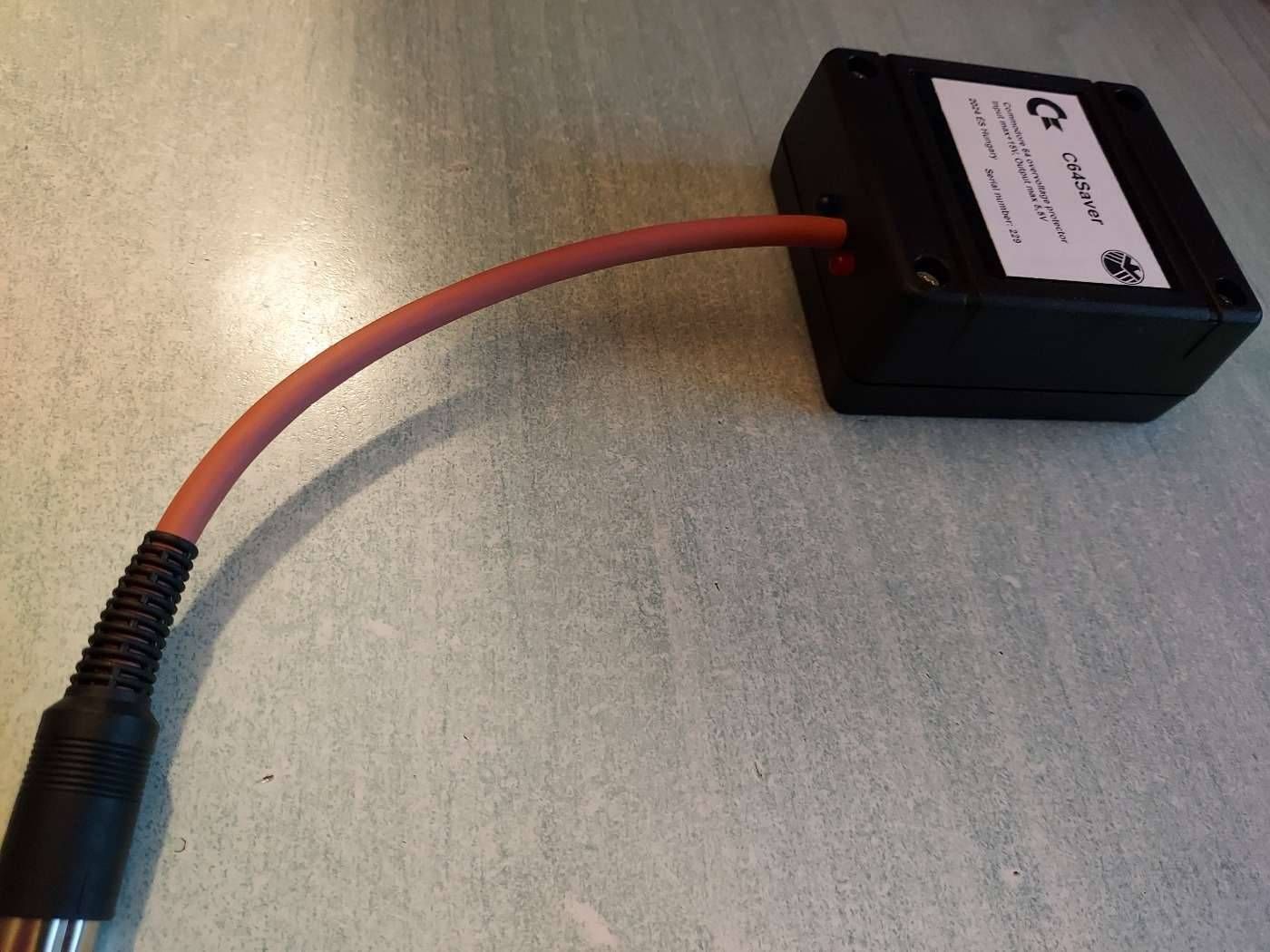 Commodore 64 Saver - táp védő áramkör