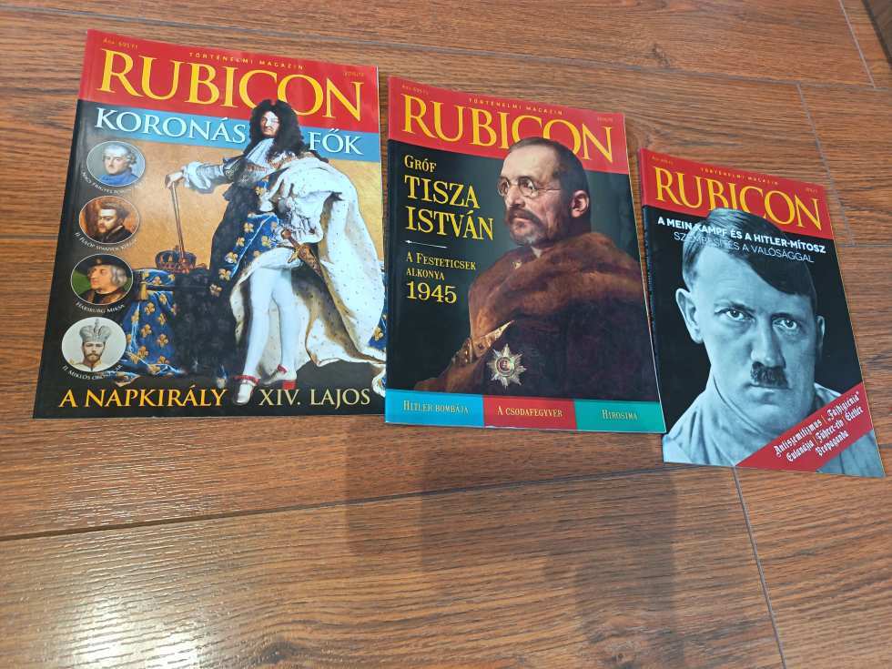 Rubicon magazin 3db.