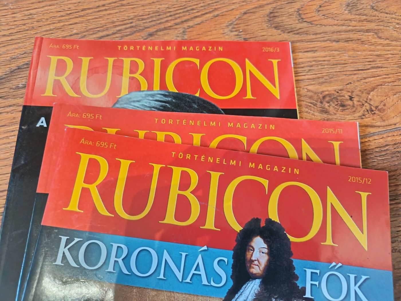 Rubicon magazin 3db.