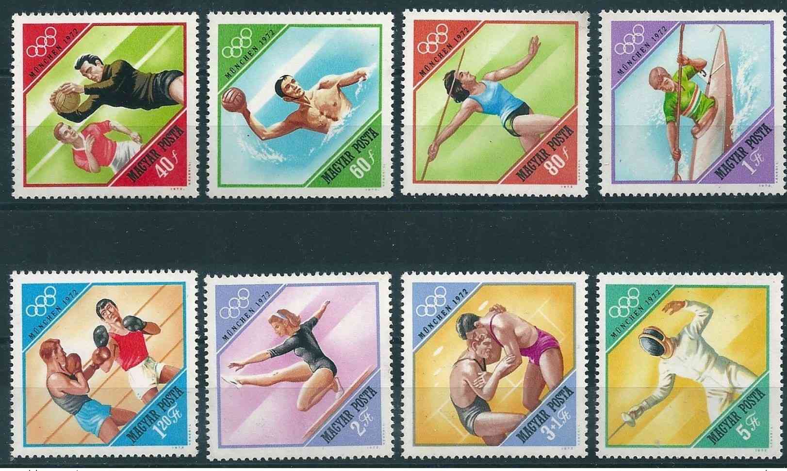 Magyarország, 1972, Olimpia München, sport