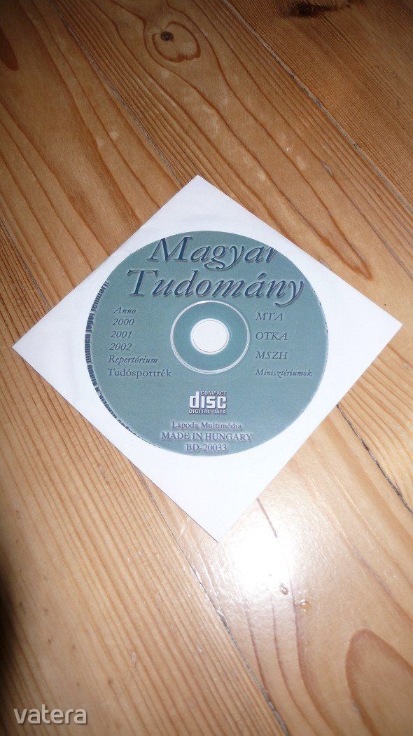 Magyar Tudomány cd 2000-2001-2002