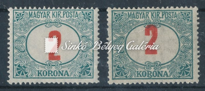 1915. Pirosszámú Zöldportó - tévnyomat