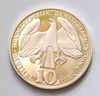 2000, NÉMET EZÜST 10 MÁRKA, BACH, PP!