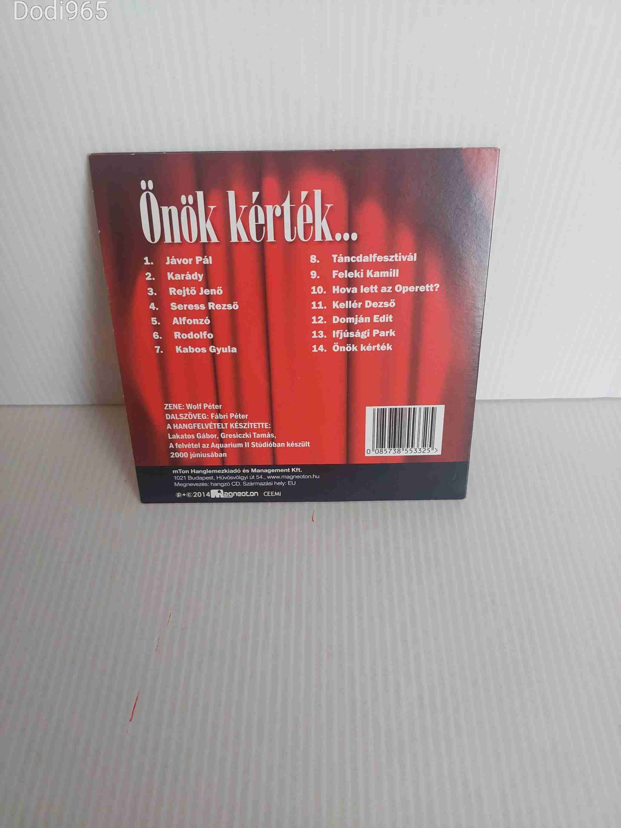 Bajor Imre - 14 feledhetetlen dal - cd