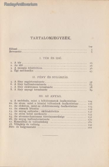 Hans Reichenbach: Atom és világegyetem