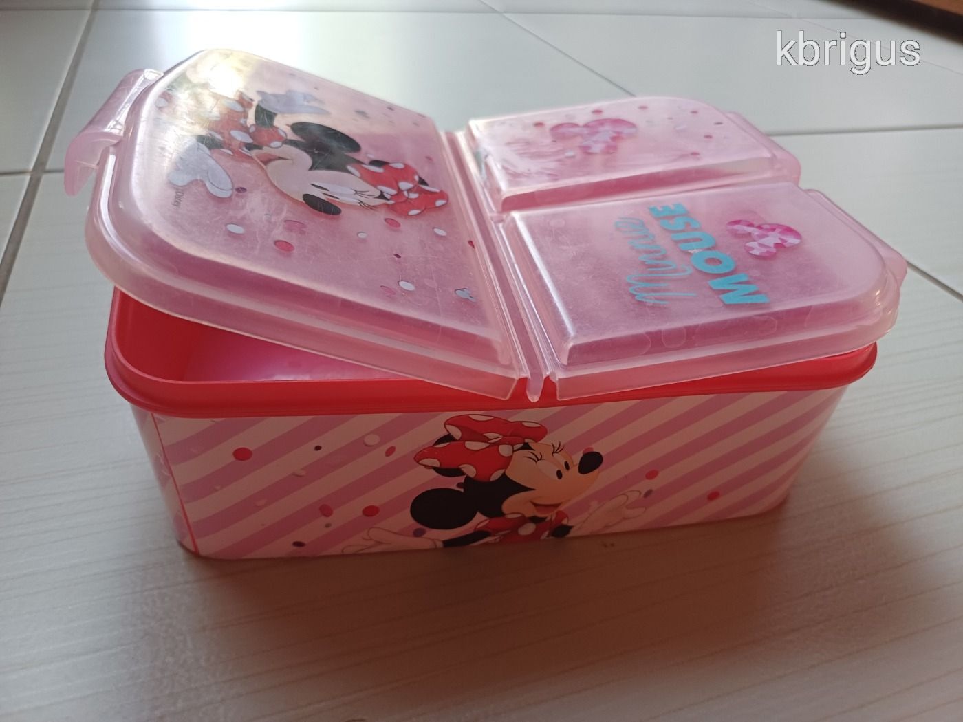Minnie uzsonnás doboz