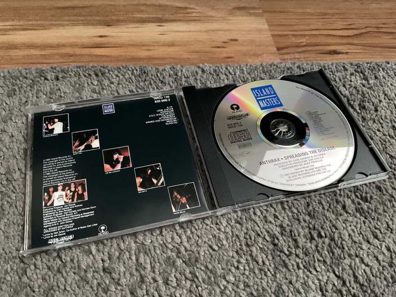 Anthrax Spreading The Disease CD.1985.