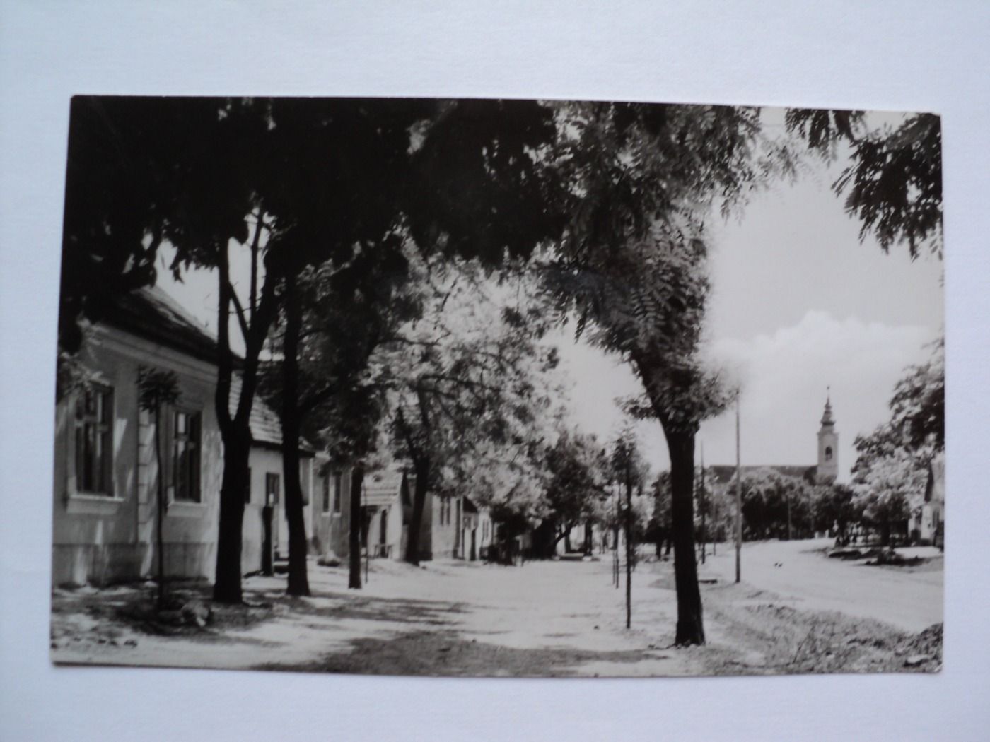 Püspökhatvan, Utcarészlet, 1961.