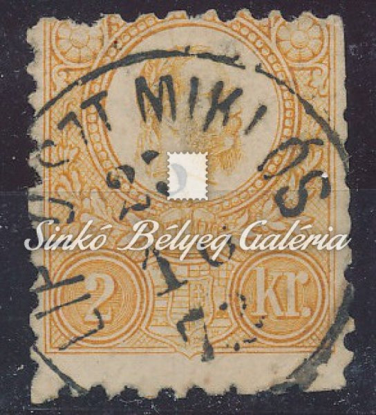 1871. Réznyomat 2kr, LIPTÓ SZ MIKLÓS